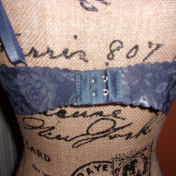 Youmita India Ink Lace Demi 40C Bra NWT - Picture 3 of 7